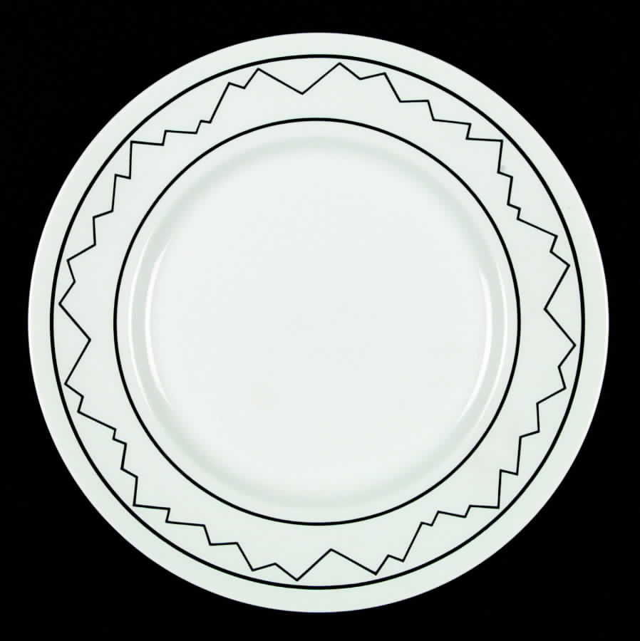 Lightning Dinner Plate by Sasaki-1