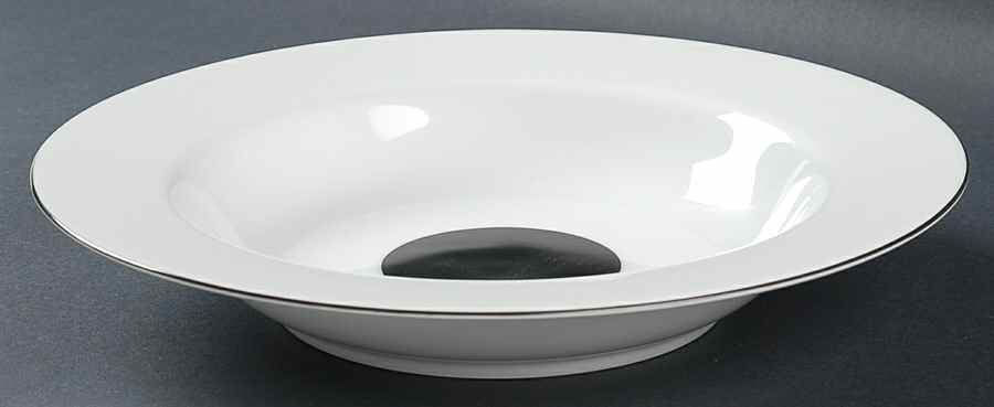 Lightning Large Rim Soup Bowl by Sasaki-1