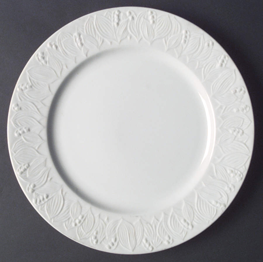 Lily of The Valley Dinner Plate by Sasaki-1