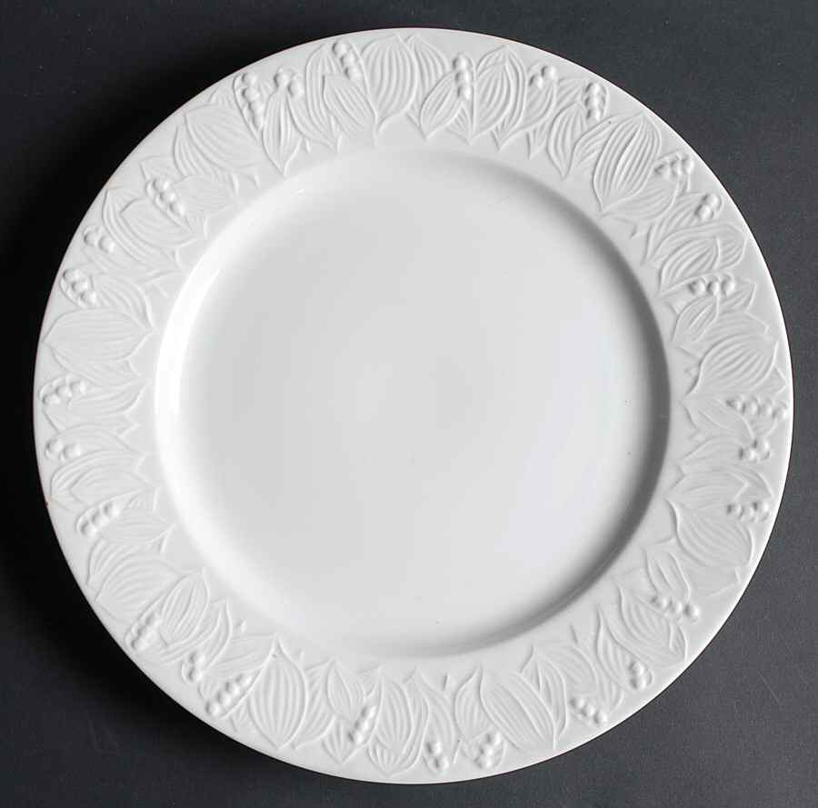 Lily of The Valley 12" Chop Plate (Round Platter) by Sasaki-1