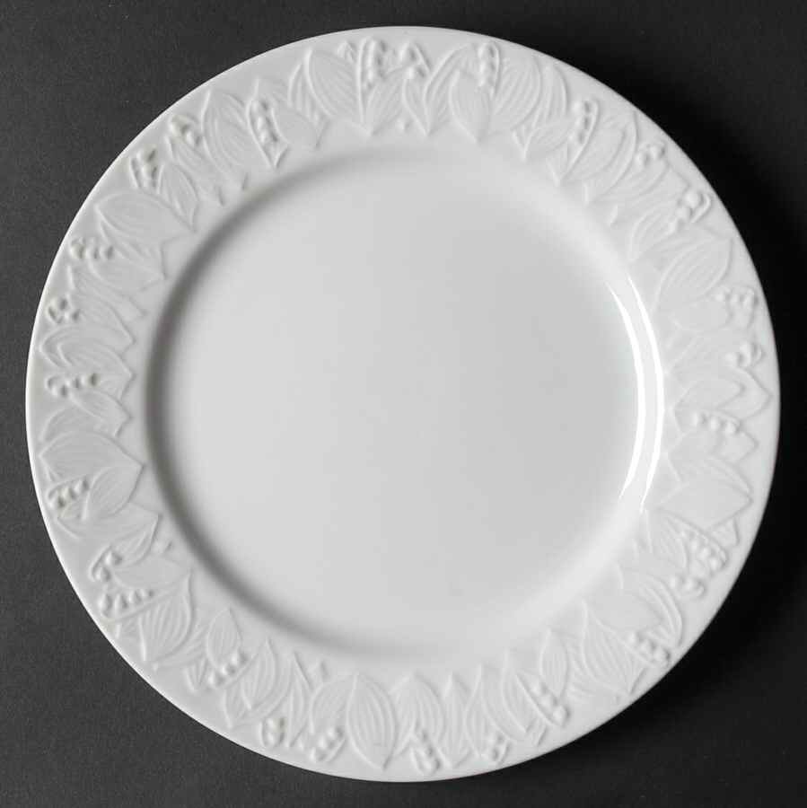 Lily of The Valley Salad Plate by Sasaki-1