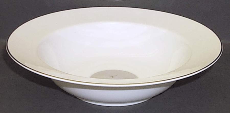 Lune Blanc 10" Round Vegetable Bowl by Sasaki-1