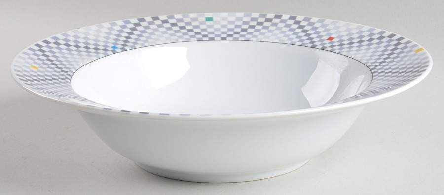 Matrix 10" Round Vegetable Bowl by Sasaki-1