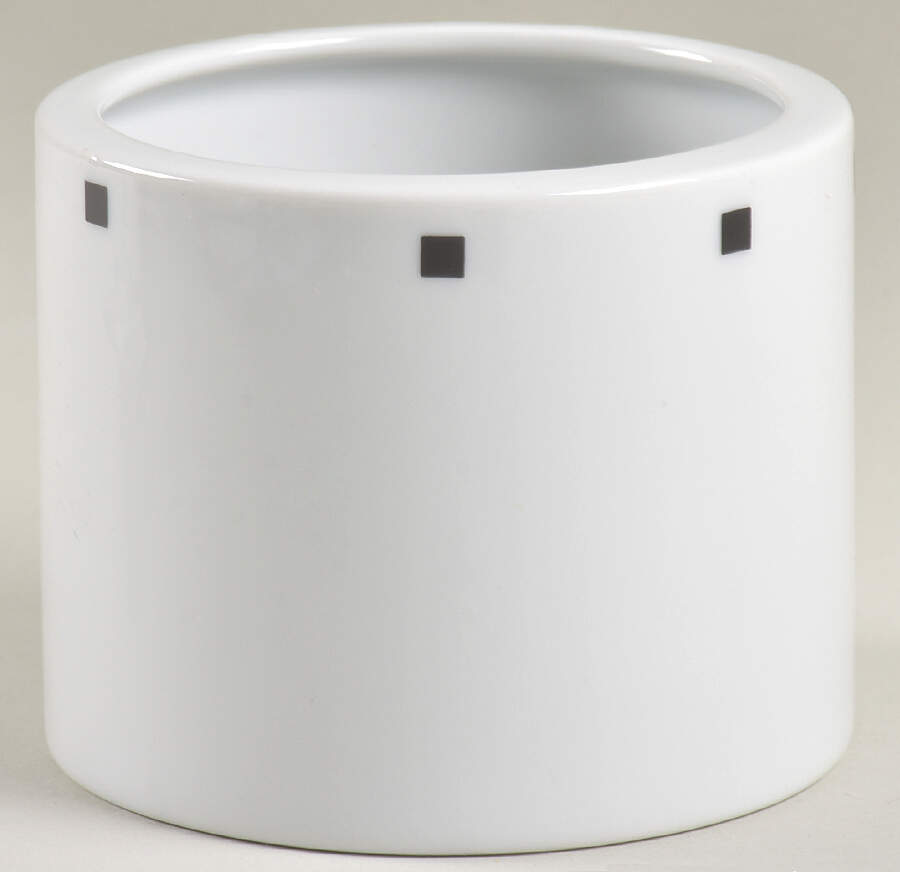 Metropolis Black Sugar Bowl No Lid by Sasaki-1