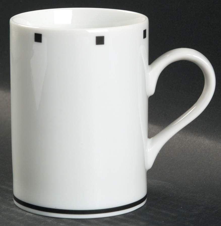 Metropolis Black Mug by Sasaki-1