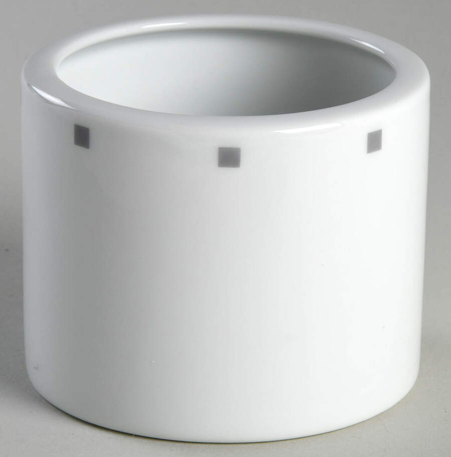 Metropolis Grey Sugar Bowl No Lid by Sasaki-1