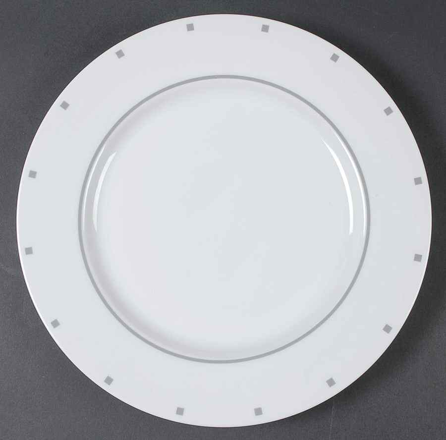 Metropolis Grey 12" Chop Plate (Round Platter) by Sasaki-1