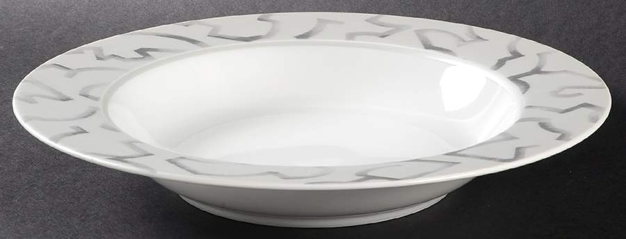 Millenia Large Rim Soup Bowl by Sasaki-1