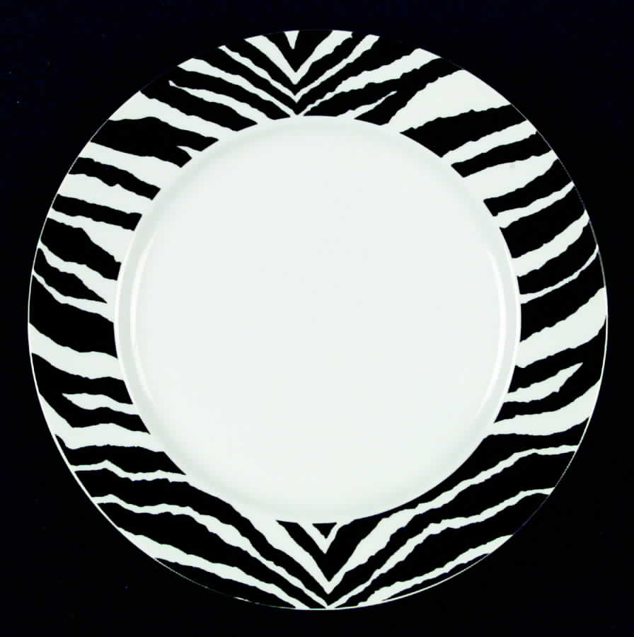 Morocco White Dinner Plate by Sasaki-1