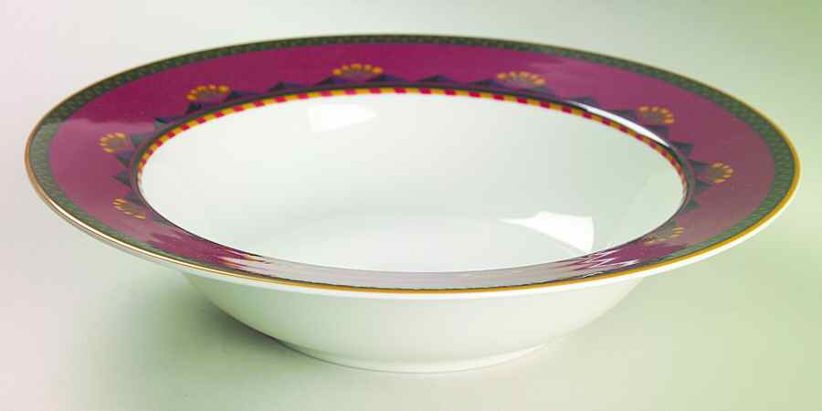 Oasis 10" Round Vegetable Bowl by Sasaki-1