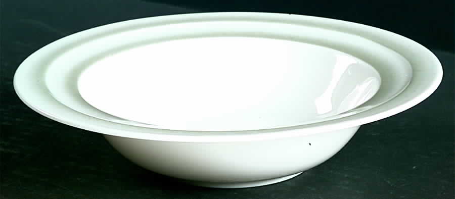 Ombra Green Rim Soup Bowl by Sasaki-1