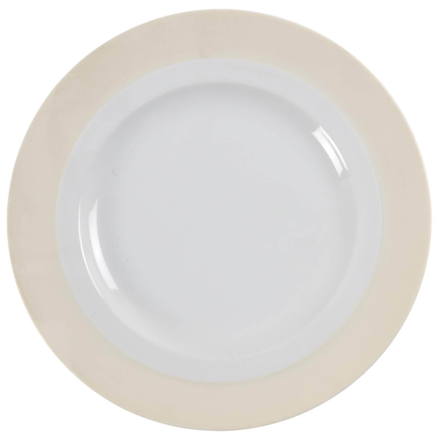 Orbit Vanilla Salad Plate by Sasaki-1