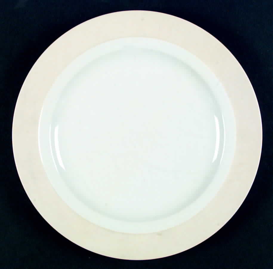Orbit Vanilla Dinner Plate by Sasaki-1