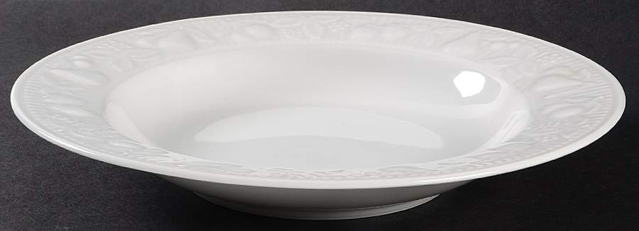 Orchard Rim Soup Bowl by Sasaki-1