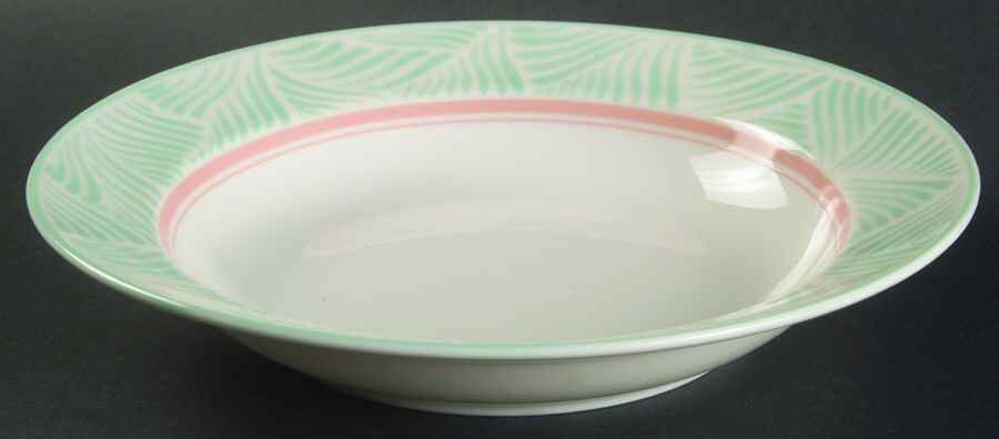 Palm Beach Rim Soup Bowl by Sasaki-1