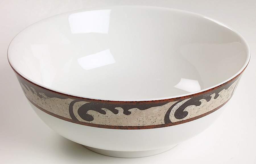 Pompeii 9" Salad Serving Bowl by Sasaki-1