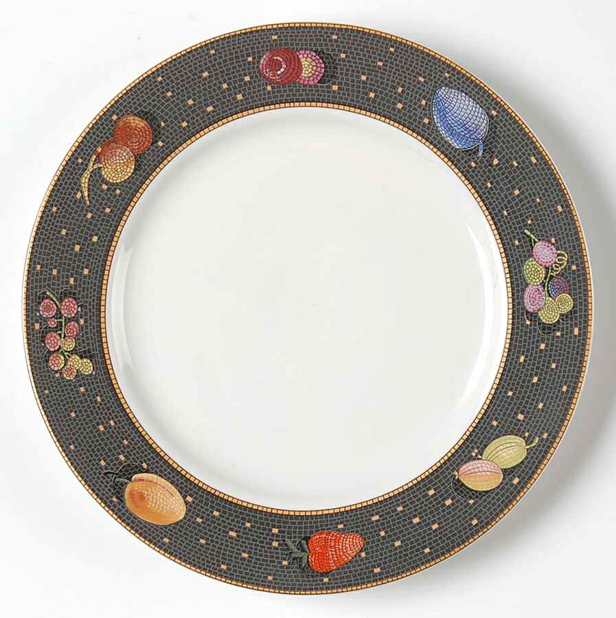 Ravenna Charcoal Bread & Butter Plate by Sasaki-1