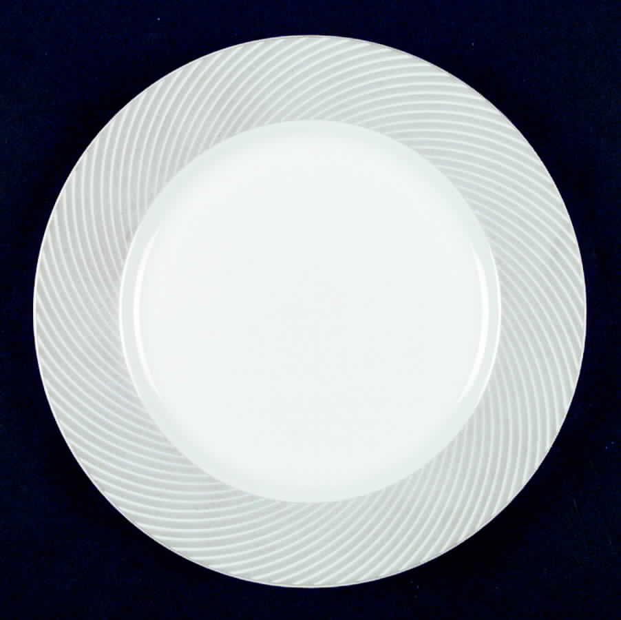 Regency Gray Salad Plate by Sasaki-1