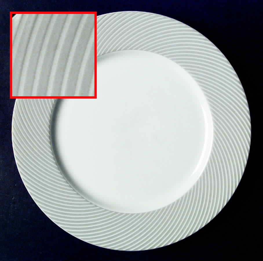 Regency Gray Dinner Plate by Sasaki-1