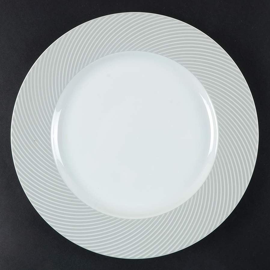 Regency Gray 12" Chop Plate (Round Platter) by Sasaki-1