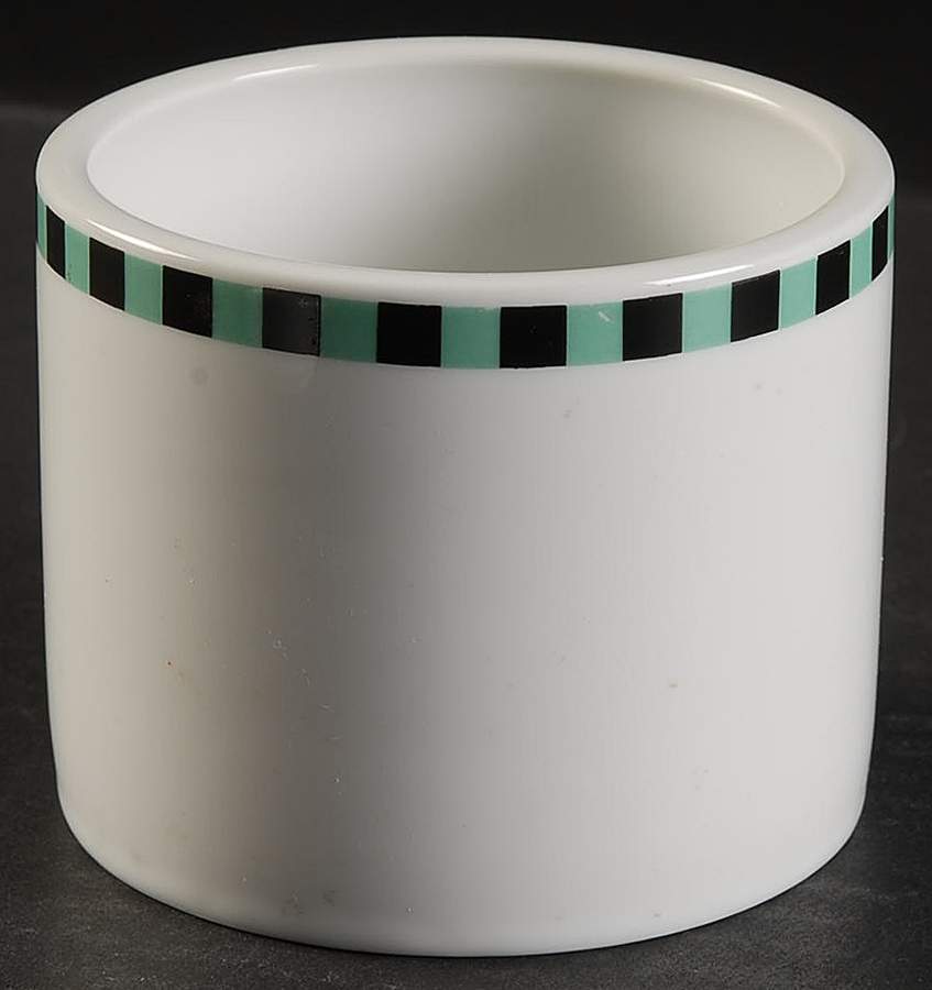 Register (Green & Black) Sugar Bowl No Lid by Sasaki-1