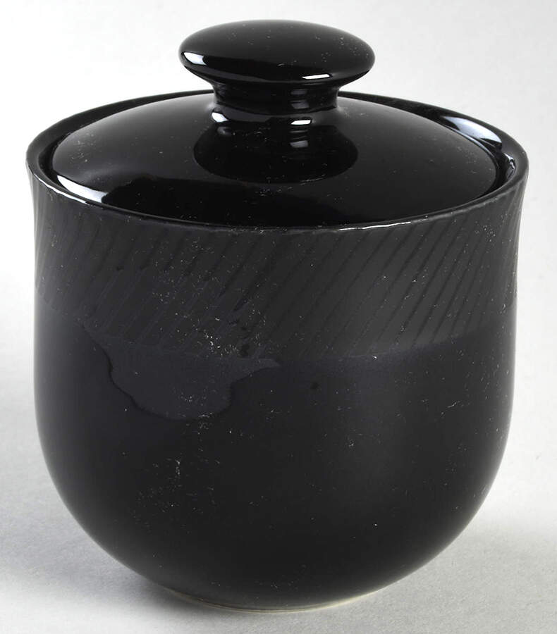 Regency Magie Noire Sugar Bowl & Lid by Sasaki-1