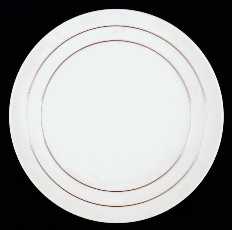 Saturn Gold Dinner Plate by Sasaki-1