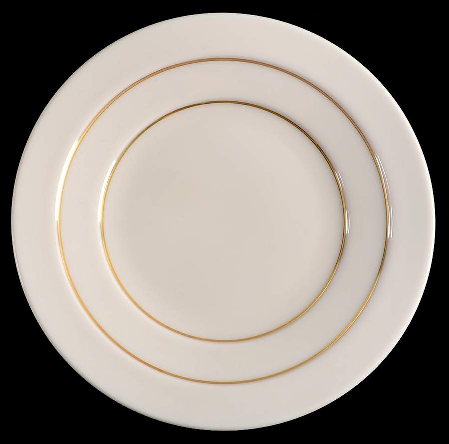 Saturn Gold Bread & Butter Plate by Sasaki-1