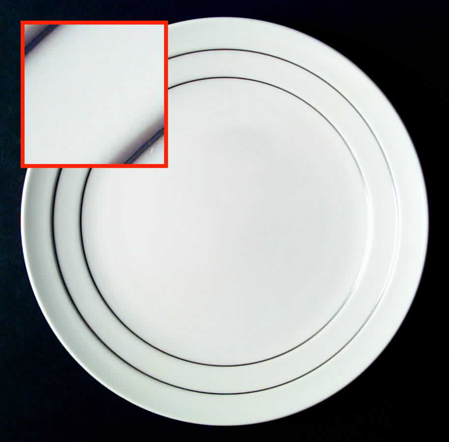 Saturn Platinum Dinner Plate by Sasaki-1