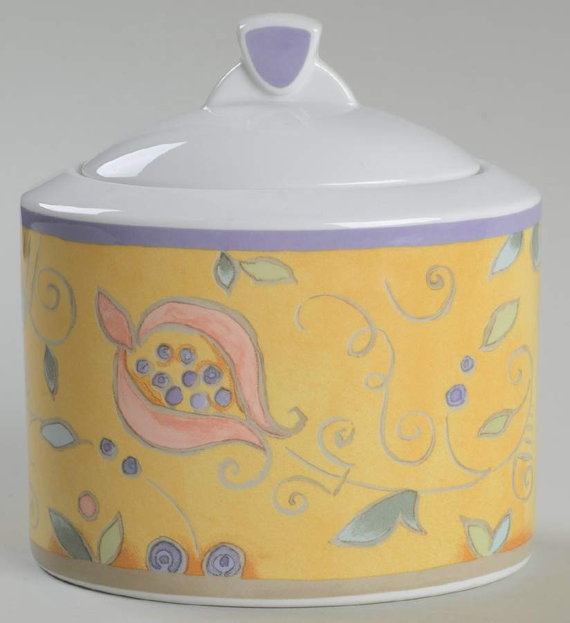 Sevilla Sugar Bowl & Lid by Sasaki-1