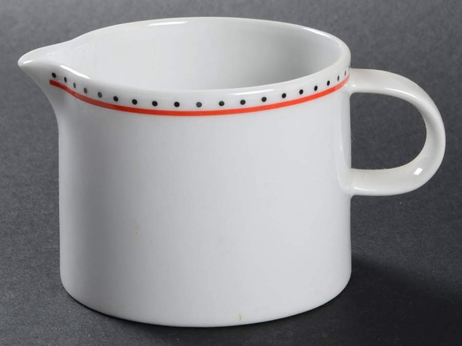 Swiss Dots Red Creamer by Sasaki-1
