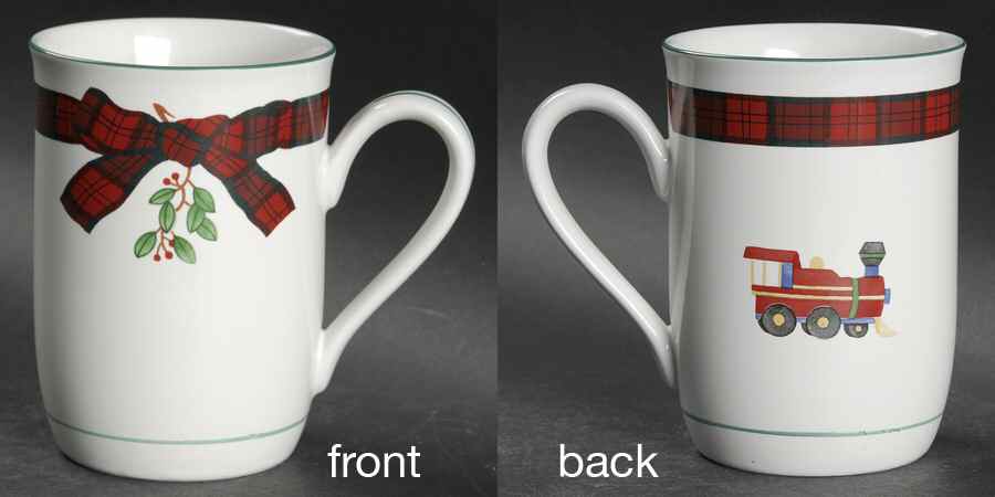 Tartan Plaid Red Toy Accent Mug by Sasaki-1