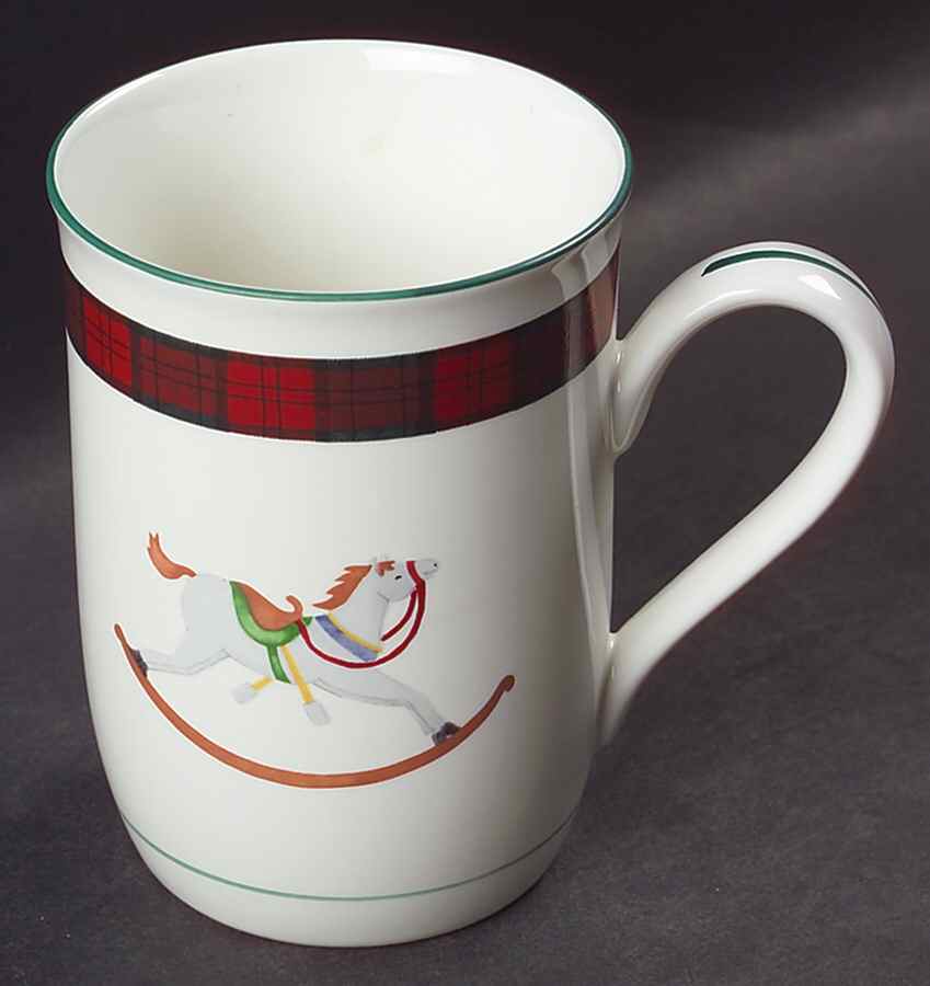 Tartan Plaid Red Toy Accent Mug by Sasaki-1