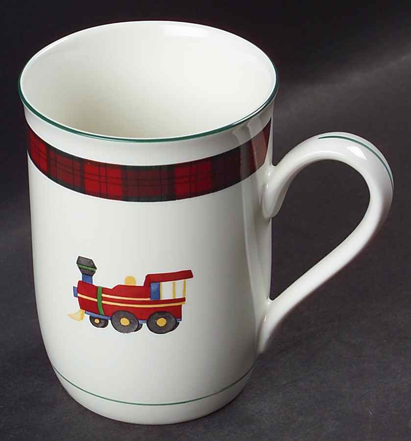 Tartan Plaid Red Toy Accent Mug by Sasaki-1