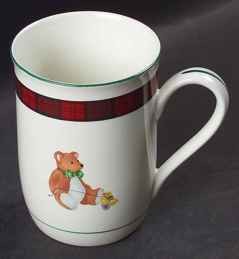 Tartan Plaid Red Toy Accent Mug by Sasaki-1
