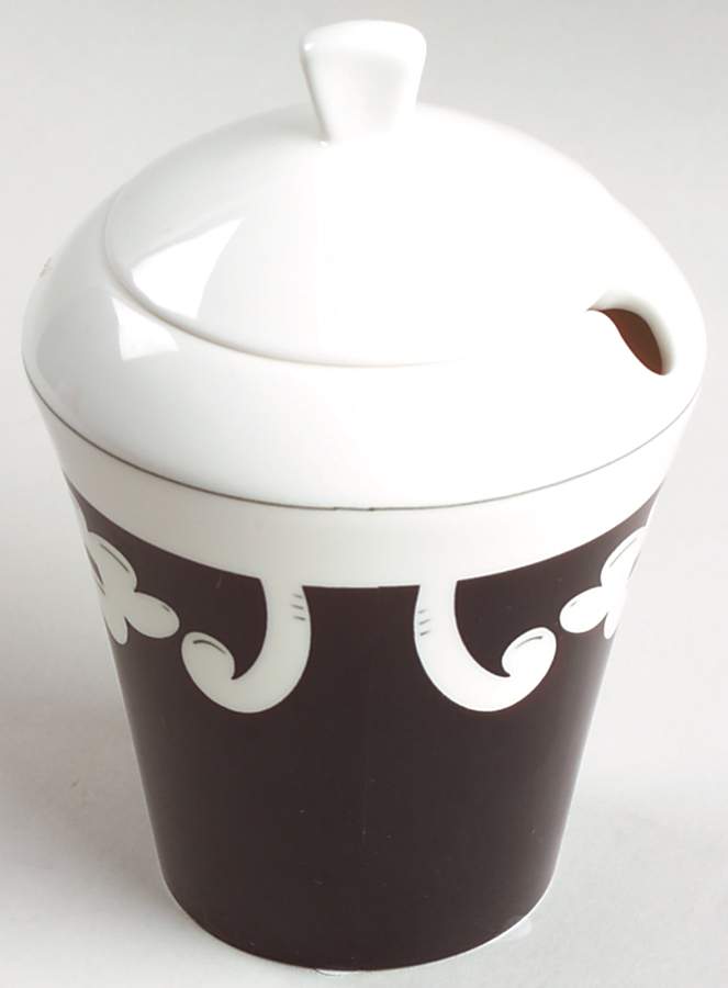 Vendome Sugar Bowl & Lid by Sasaki-1