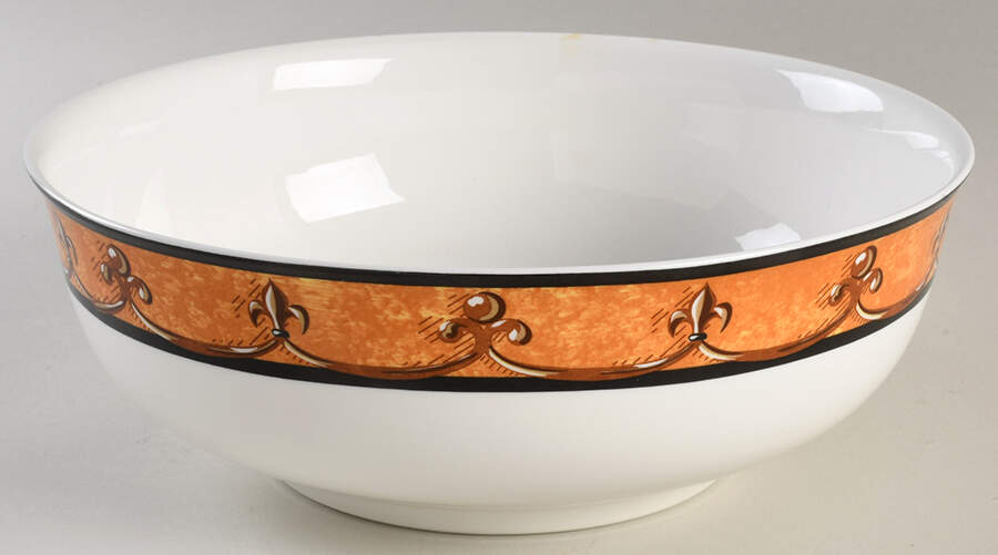 Villa De Fortuna 9" Salad Serving Bowl by Sasaki-1
