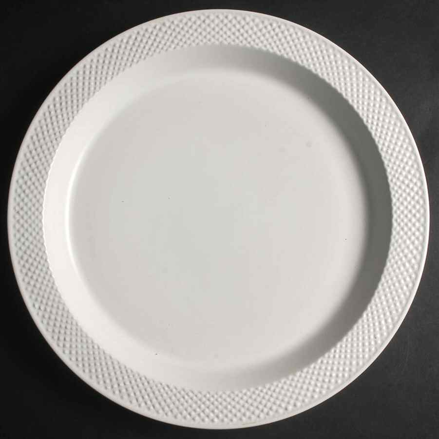 Waffle Parchment 12" Chop Plate (Round Platter) by Sasaki-1