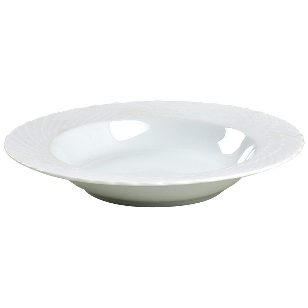 Wings Large Rim Soup Bowl by Sasaki-1