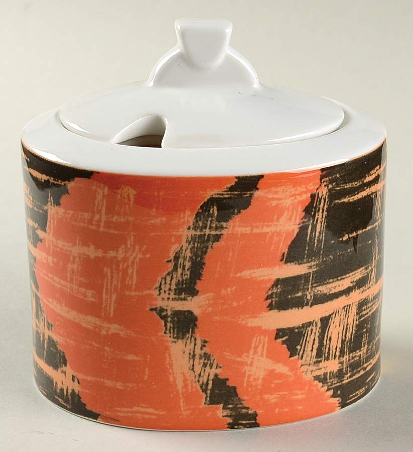 Zamora Sugar Bowl & Lid by Sasaki-1