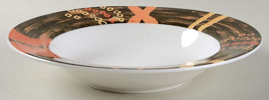 Zamora Rim Soup Bowl by Sasaki-1