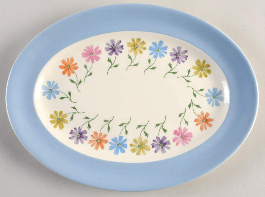 1296 13" Oval Serving Platter by Steubenville-1
