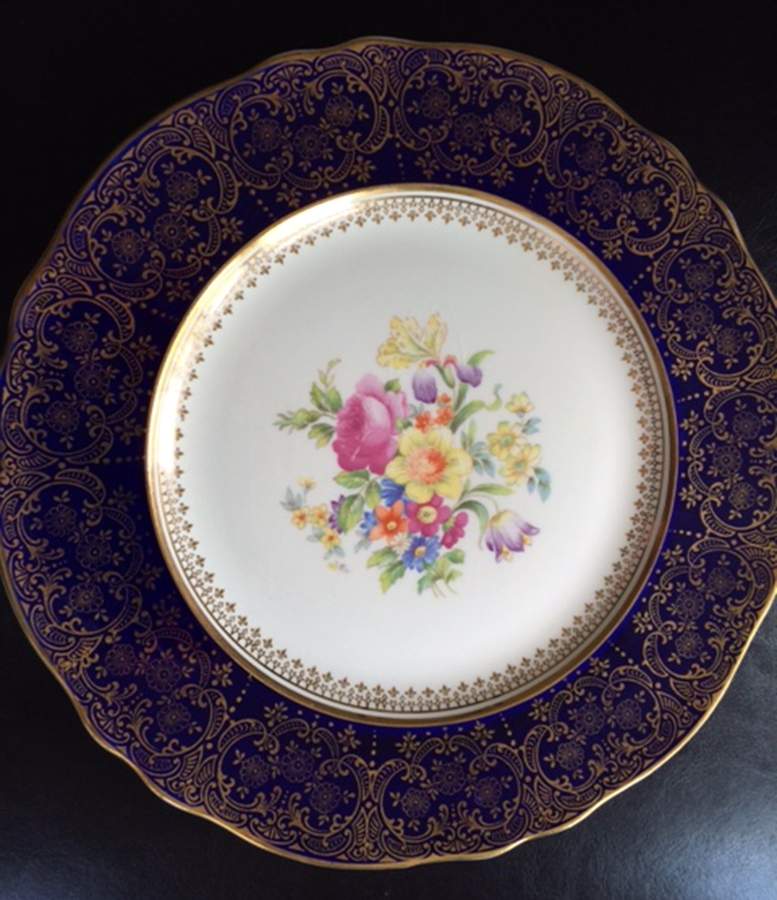 2027 Cobalt Dinner Plate by Steubenville-1