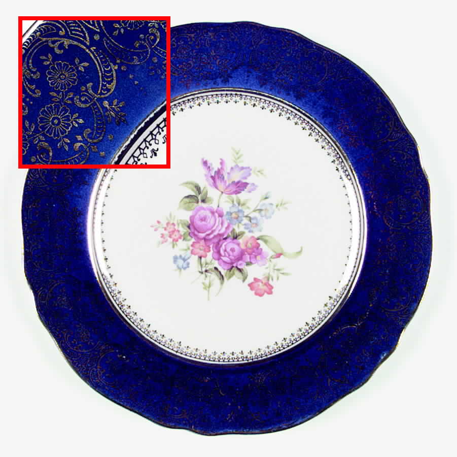 2027 Cobalt Dinner Plate by Steubenville-1