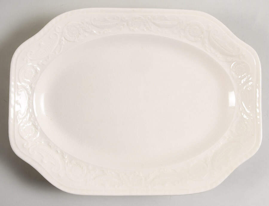 Adam Antique 11" Oval Serving Platter by Steubenville-1