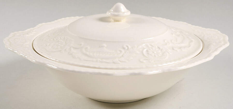 Adam Antique Round Covered Vegetable by Steubenville-1