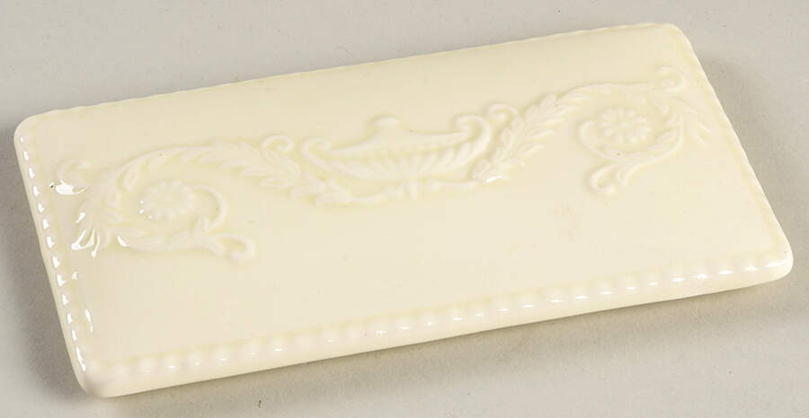 Adam Antique Divided Cigarette Box Lid by Steubenville-1