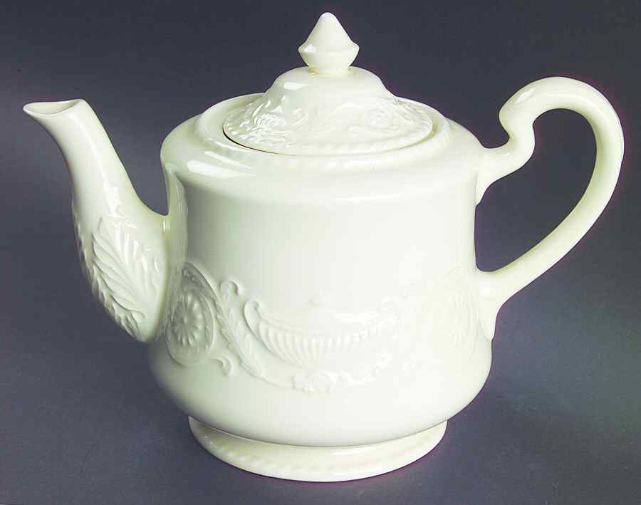 Adam Antique Teapot & Lid by Steubenville-1
