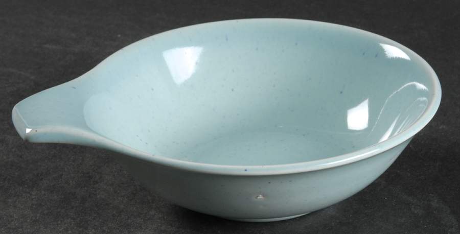 American Modern Glacier Blue Lugged Fruit/Dessert (Sauce) Bowl by Steubenville-1