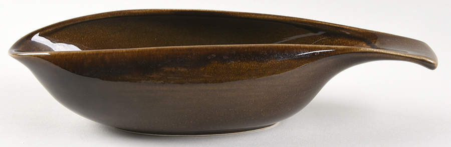 American Modern Black Chutney Gravy Boat by Steubenville-1